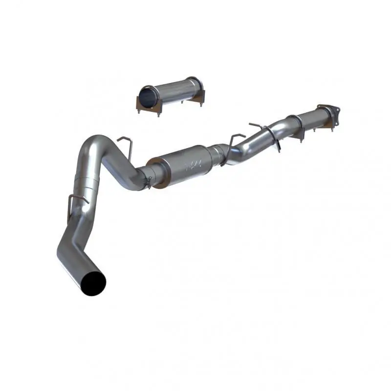2001-2005 Duramax 4" Cat Back Single Side Exit Exhaust W/ Muffler (S6000p) 1