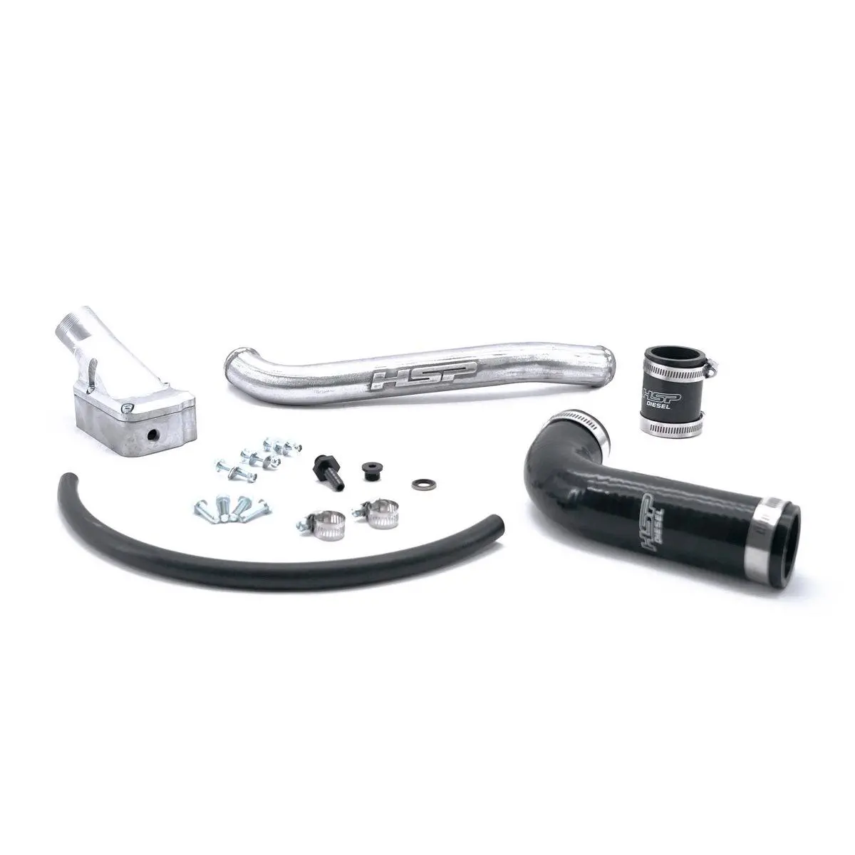 2001-2005 Duramax Billet Forward Facing Thermostat Housing Kit (040-Hsp) 1