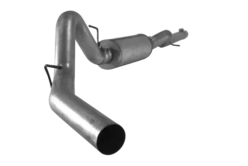 2001-2007 Duramax 4" Cat Back Exhaust System W / Muffler (431108 / 432119) 1