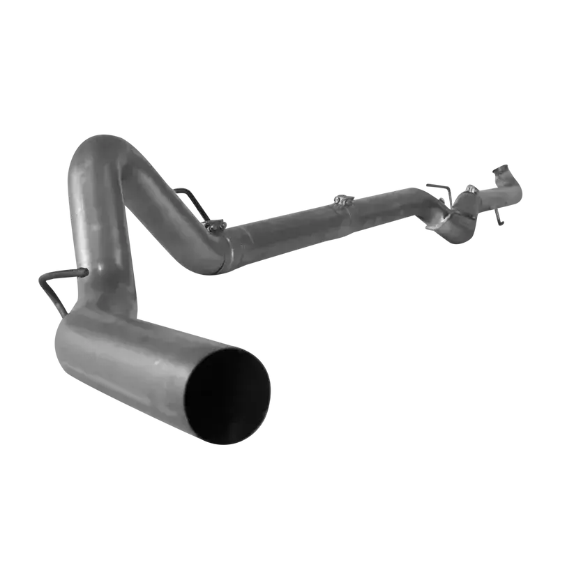 2001-2007 Duramax 4" Downpipe Back Exhaust - No Muffler (431112) 1