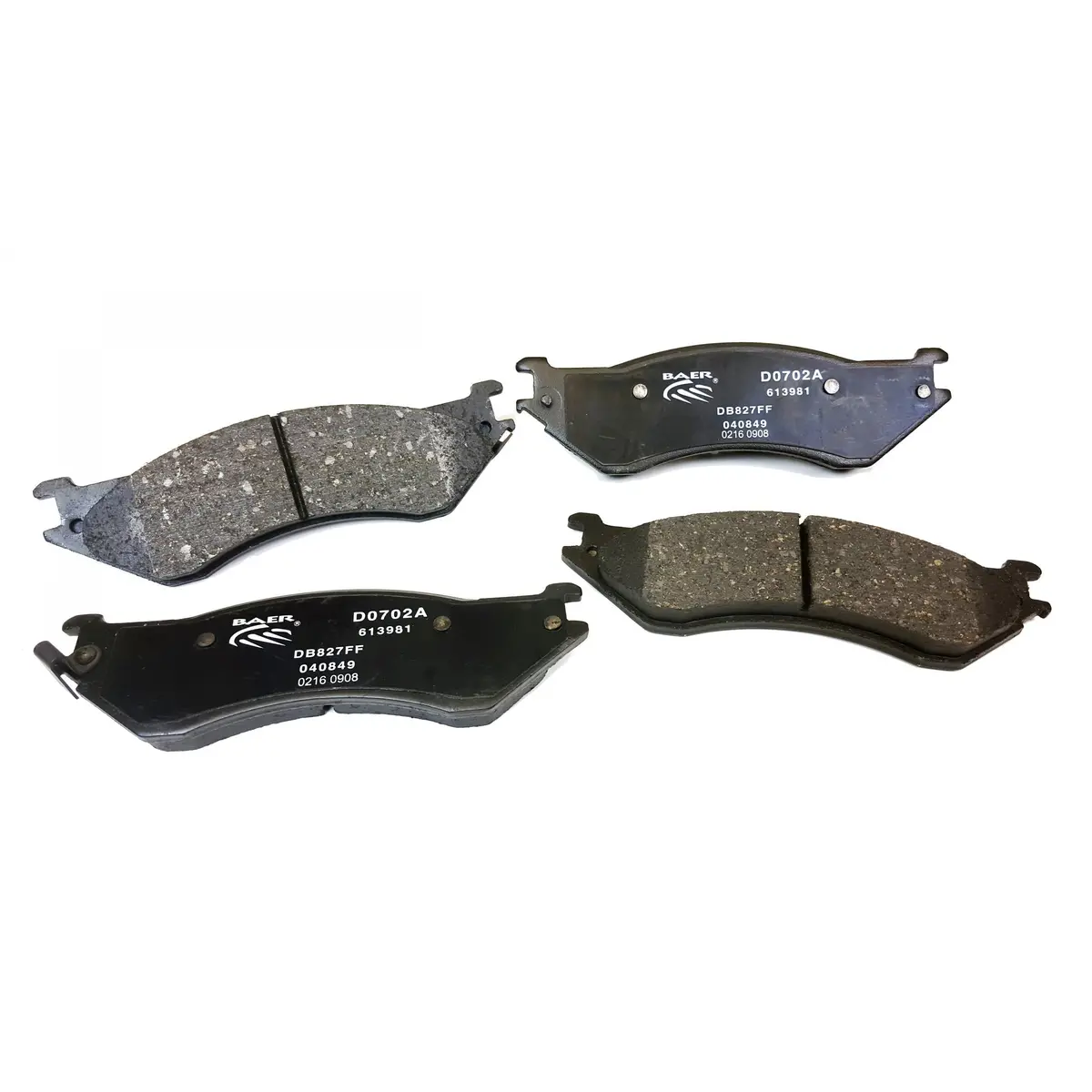 2001-2008 Cummins Rear Brake Pads (D0702a) 1