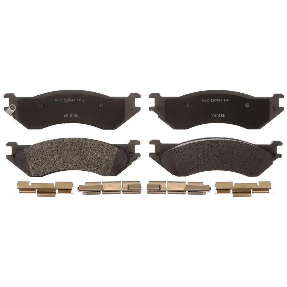 2001-2008 Cummins Semi-Metallic Rear Brake Pads (Acd14d702amh) 1