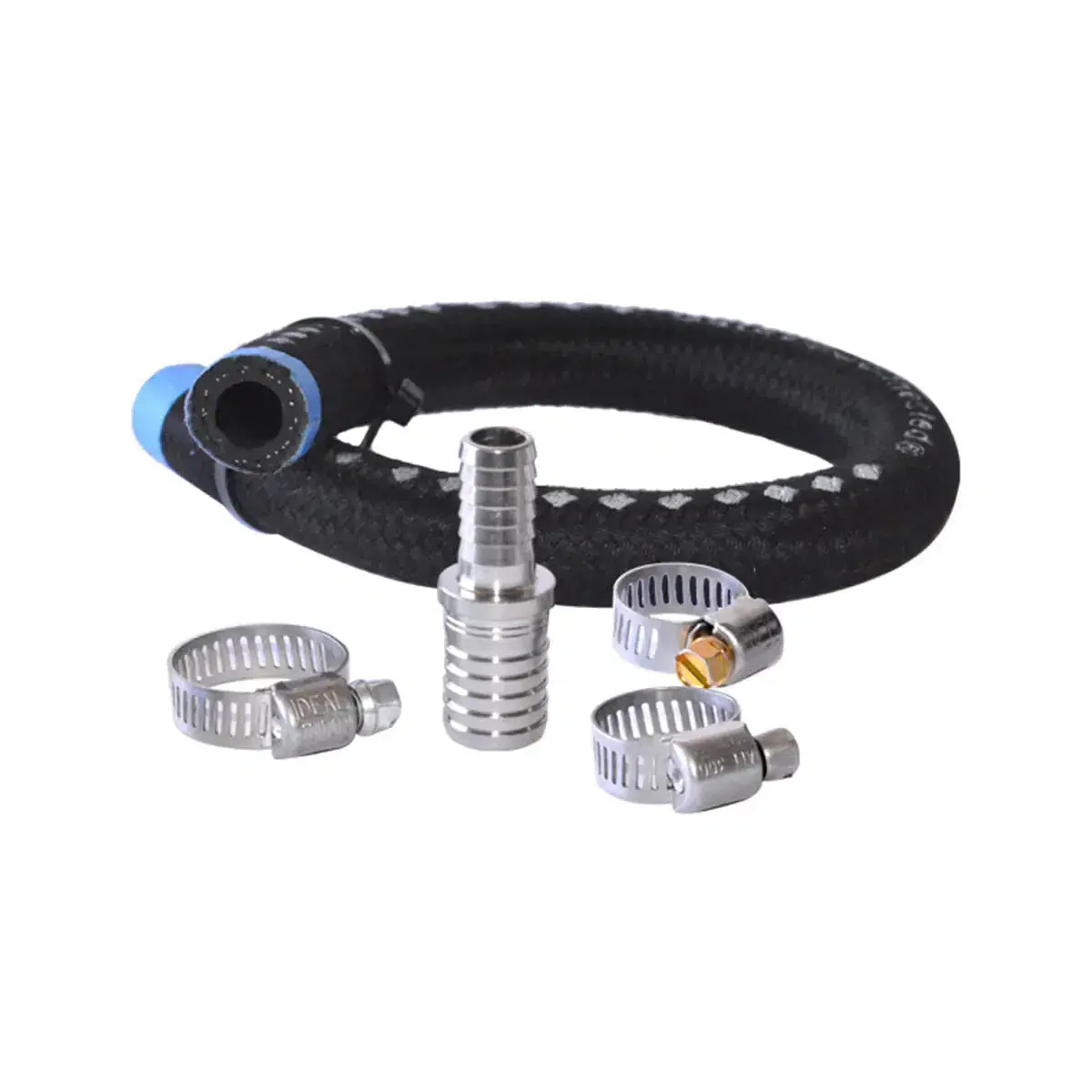 2001-2010 Duramax Cp3 Pump Fuel Feed Line Kit 3/8" W/O Fitting (113060800) 1