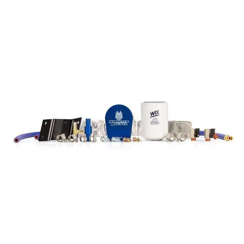 2001-2010 Duramax Coolant Filtration System W/ Wix Filter (Sd-Coolfil-6.6-01-W) 2