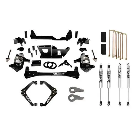 2001-2013 Duramax 6" Front Lift Kit W/ Fox 2.0 Performance Series Ifp Shocks (110-P0970) 1