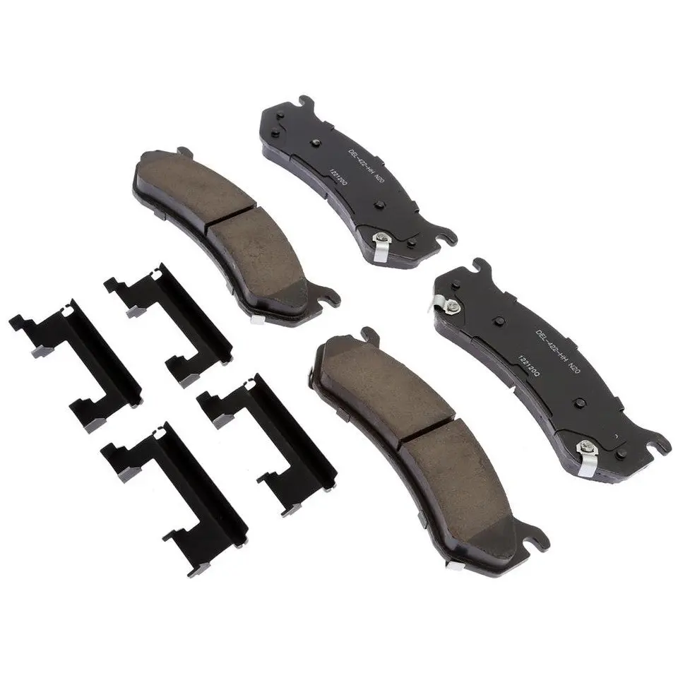 2001-2013 Duramax Pro Ceramic Srw Rear Pad Set (Acd17d785chf1) 1