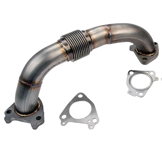 2001-2016 Duramax 2" Driver's Side Stainless Up-Pipe (Wcf100652) 1