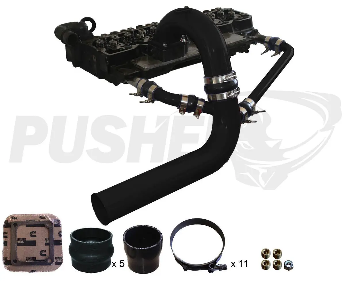 3.5" Mega Intake System with Cross-Air Configuration — 2003–2007 Cummins (Pdc0307mca) - Image 4
