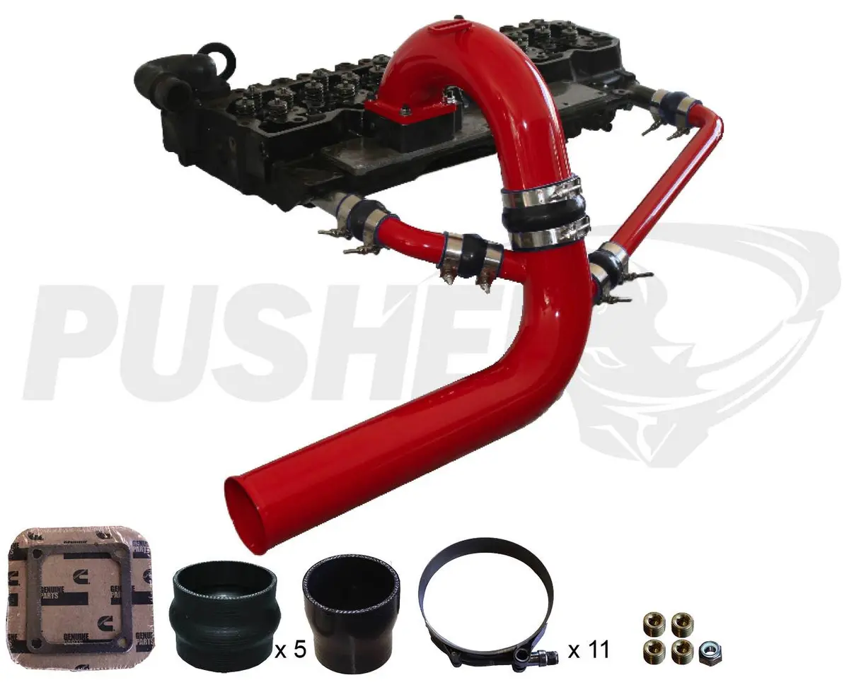 3.5" Mega Intake System with Cross-Air Configuration — 2003–2007 Cummins (Pdc0307mca) - Image 3
