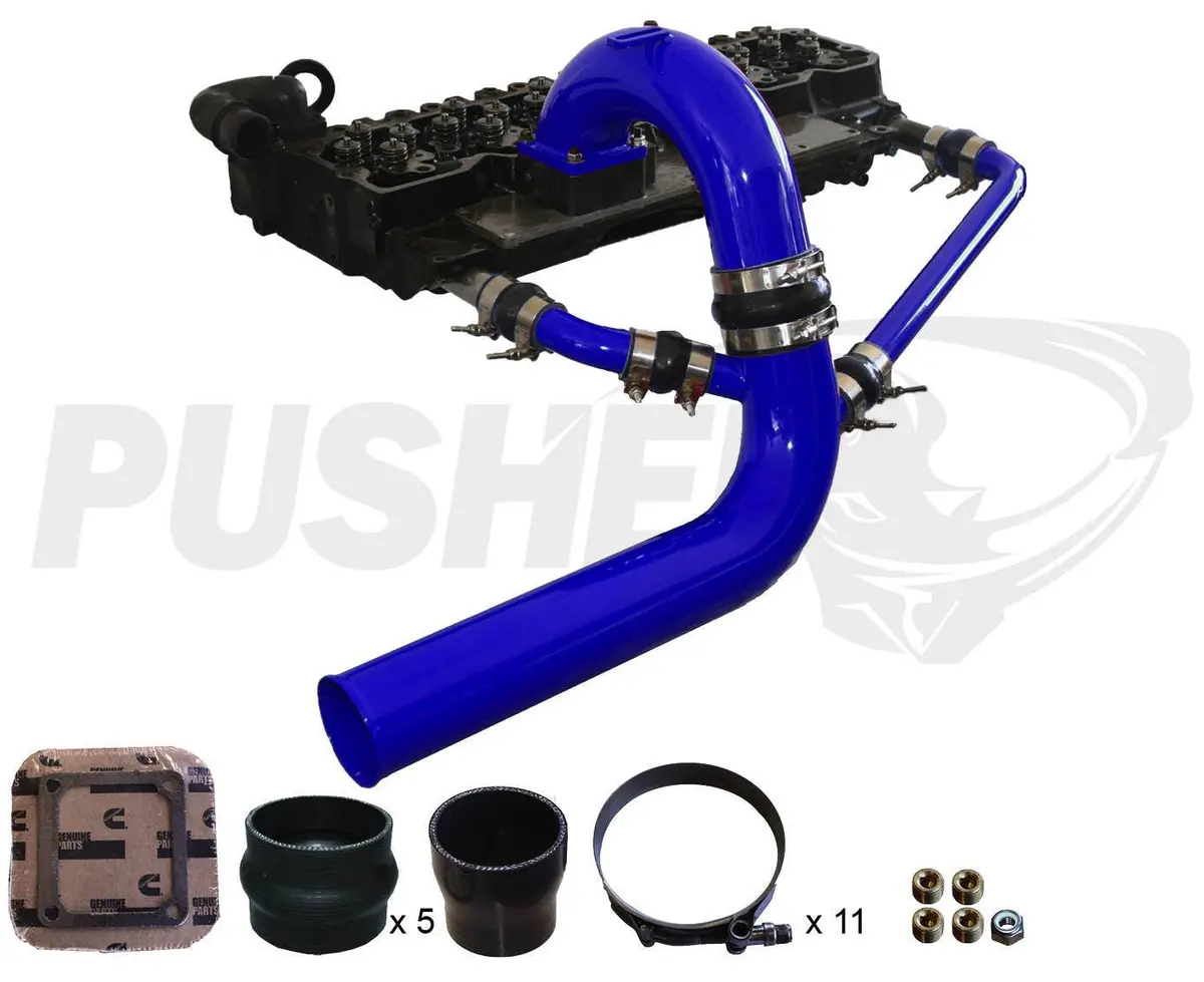 3.5" Mega Intake System with Cross-Air Configuration — 2003–2007 Cummins (Pdc0307mca) - Image 2
