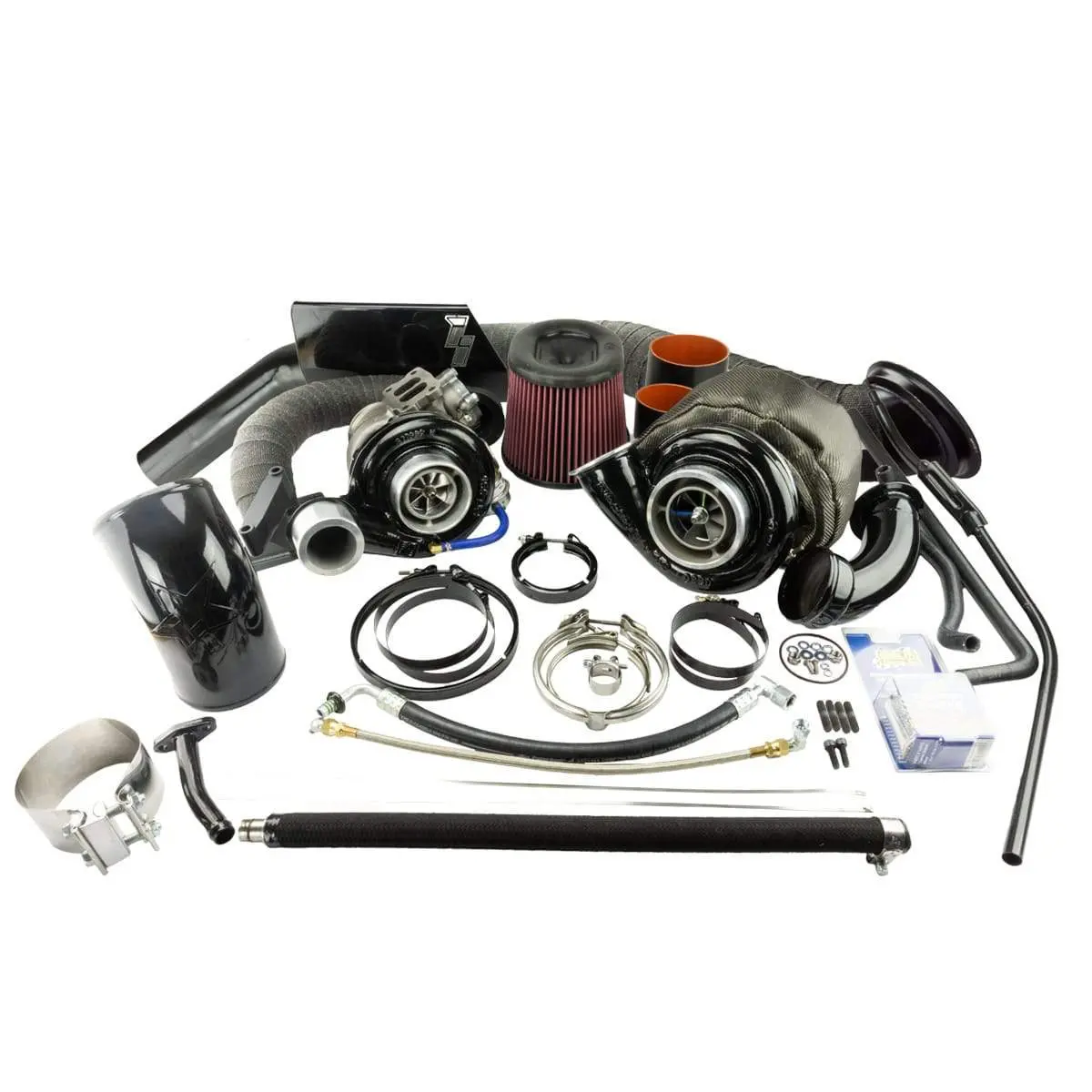 2003-2007 Cummins Compound Turbo Kit (227456) 1