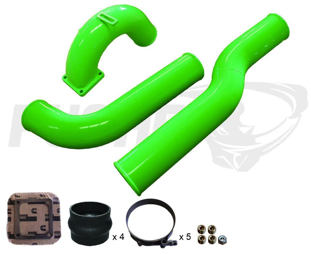2003-2007 Cummins Engine 3.5" Mega Intake System W/ Intercooler Tube (Pdc0307mw) 4