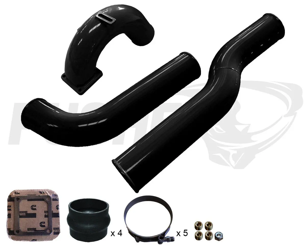 2003-2007 Cummins Engine 3.5" Mega Intake System W/ Intercooler Tube (Pdc0307mw) 7