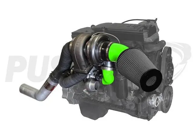 2003-2007 Cummins High Mount Pusher Compound Turbo System (Pdc0307hm) 2