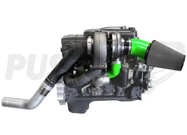 2003-2007 Cummins High Mount Pusher Compound Turbo System (Pdc0307hm) 3