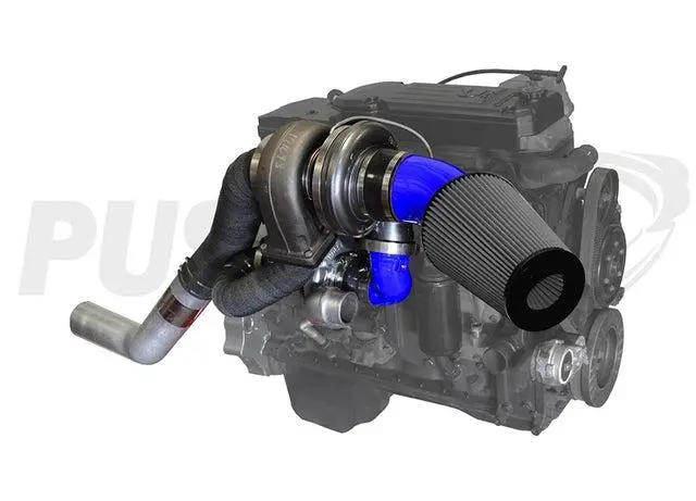 2003-2007 Cummins High Mount Pusher Compound Turbo System (Pdc0307hm) 4