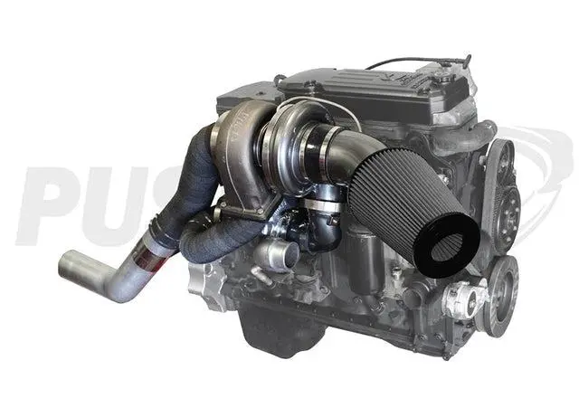 2003-2007 Cummins High Mount Pusher Compound Turbo System (Pdc0307hm) 6