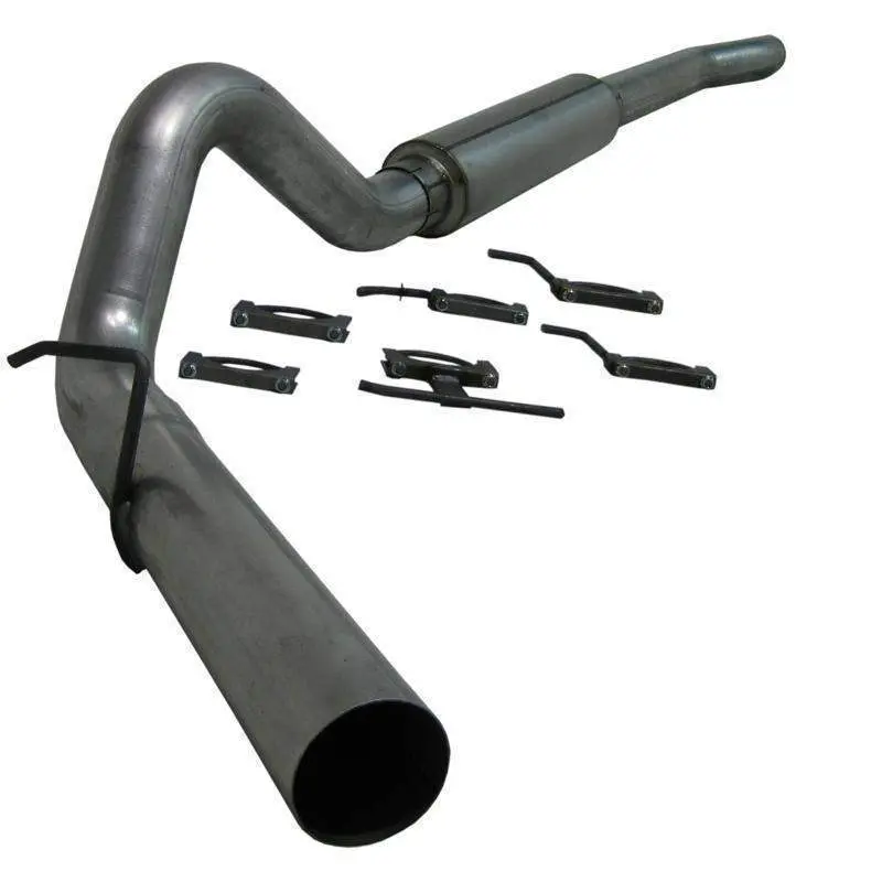 2003-2007 Powerstroke 4" Cat-Back Exhaust System W/ Muffler (S6208p) 1