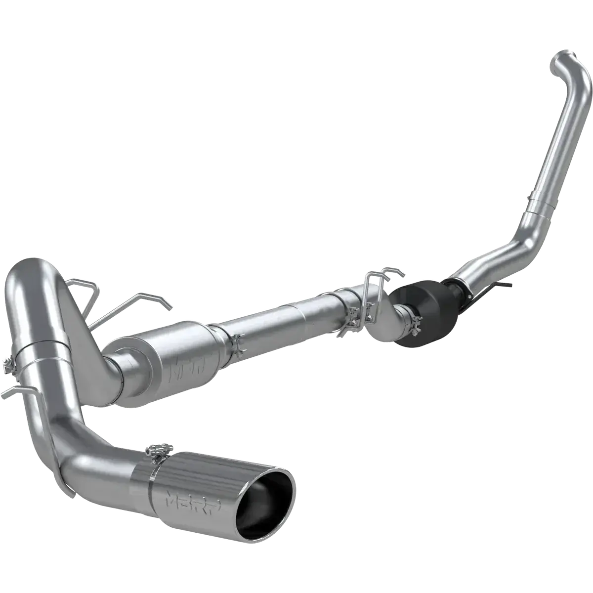 2003-2007 Powerstroke 4-Inch Turbo-Back Exhaust (S6240xxx) 1