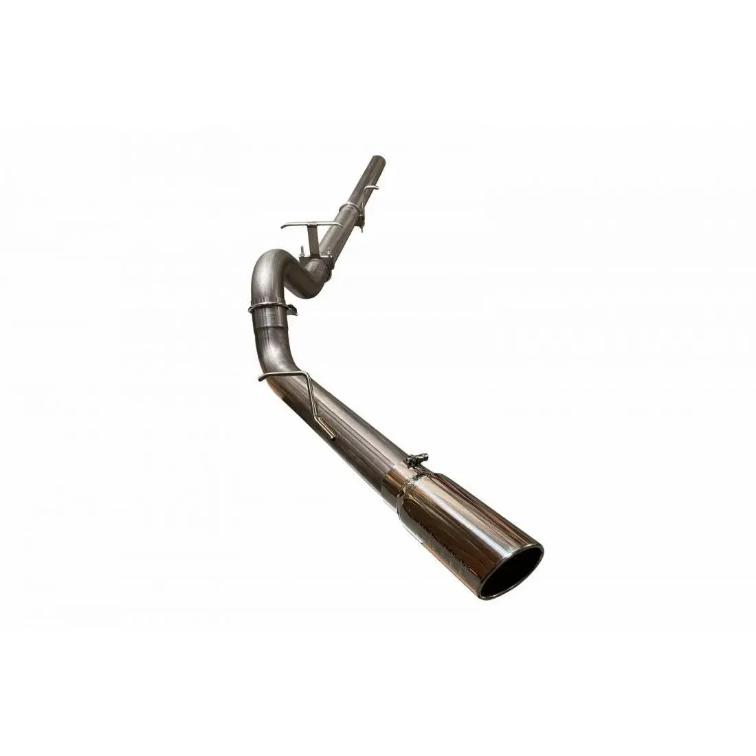2003-2007 Powerstroke 4" Stainless Steel Cat-Back Exhaust System No Muffler Ss (Sd-6.0Ex403) 2