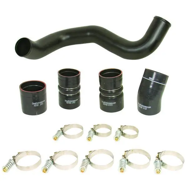 2003-2007 Powerstroke 6.0L Intercooler Hose & Clamp Kit W/Intake Pipe (1047034) 2