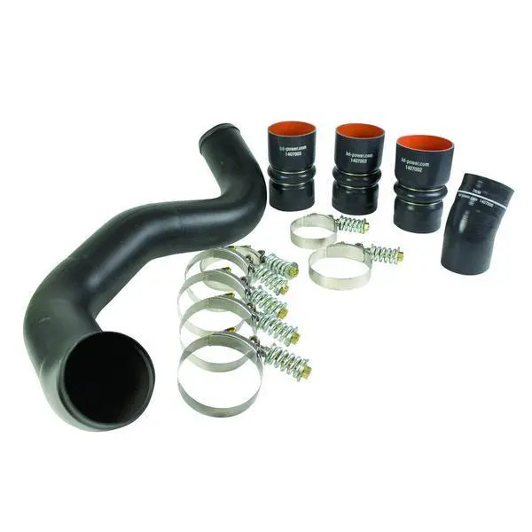 2003-2007 Powerstroke 6.0L Intercooler Hose & Clamp Kit W/Intake Pipe (1047034) 1