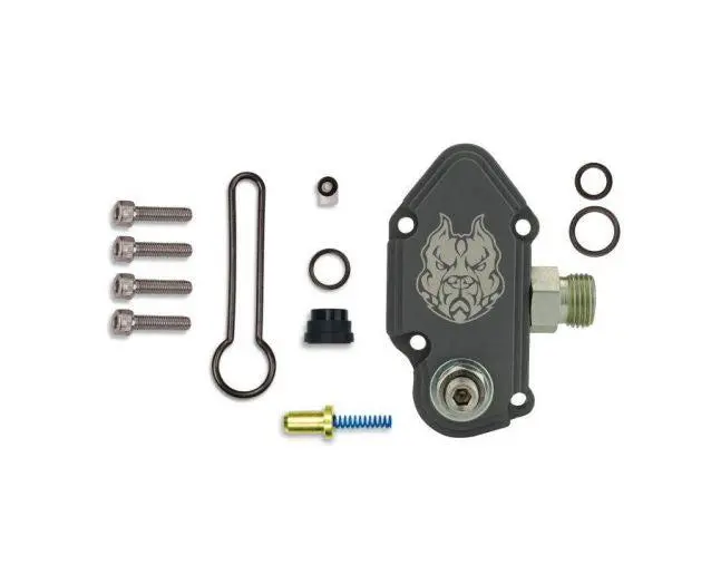 2003-2007 Powerstroke Adjustable Blue Spring Kit W/ Billet Housing (Sd-Fuelblk-6.0-Adj) 2