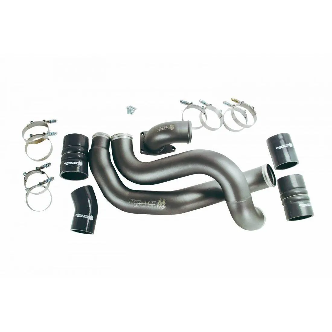 2003-2007 Powerstroke Intercooler Charge Pipe Kit W/Intake Elbow (Sdg-Intrpipe-6.0-Ie-Kit) 1