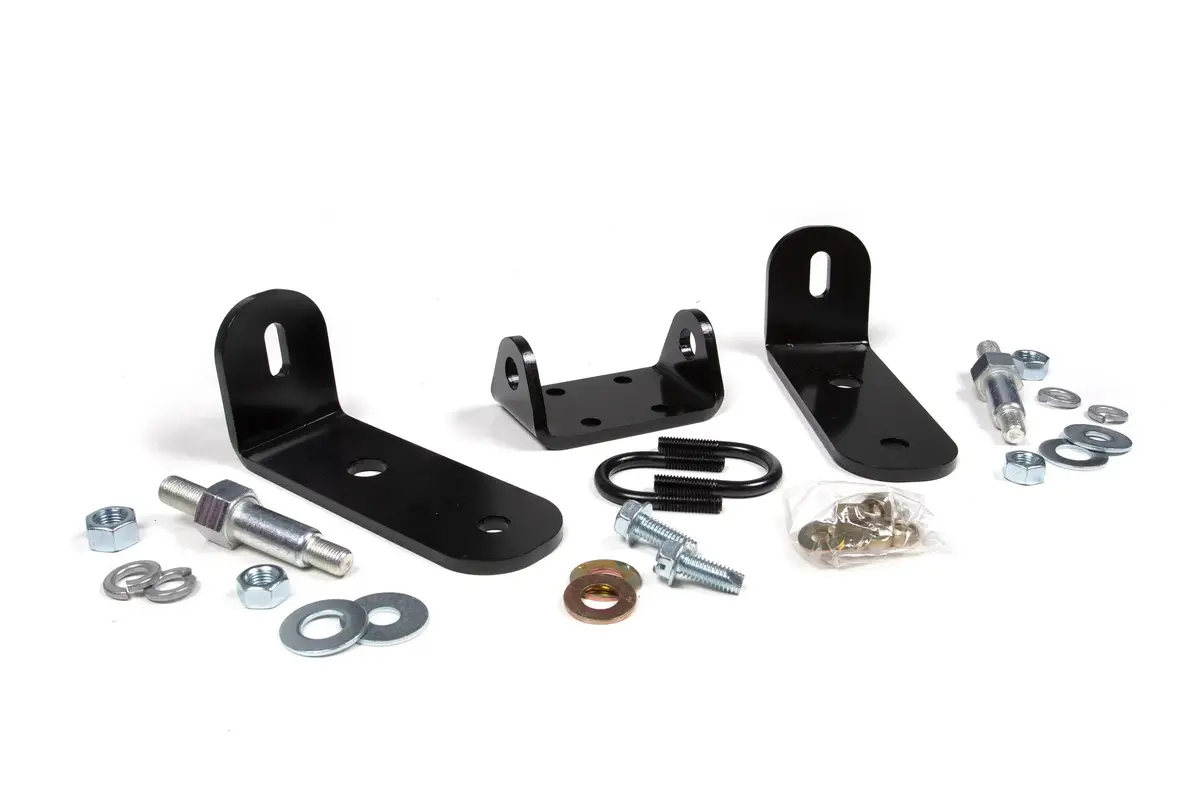 2003-2008 Cummins Dual Steering Stabilizer Bracket Kit (Bds55357) 1