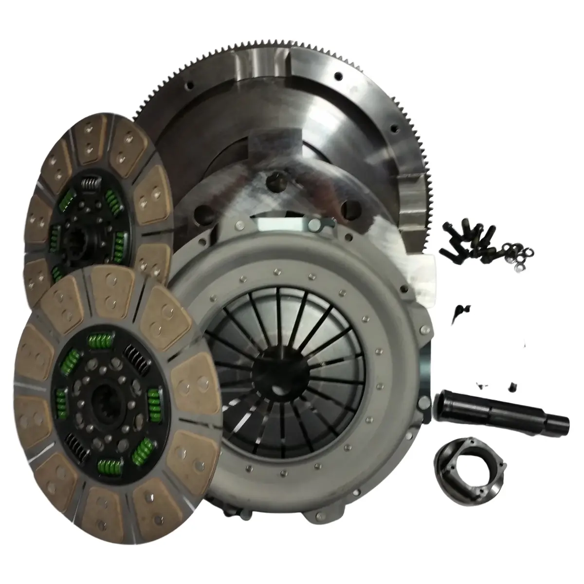 2003-2010 Powerstroke Billet Dual Disc Ceramic Clutch - 650Hp/1300Ft-Lb (Nmu60dds) 1