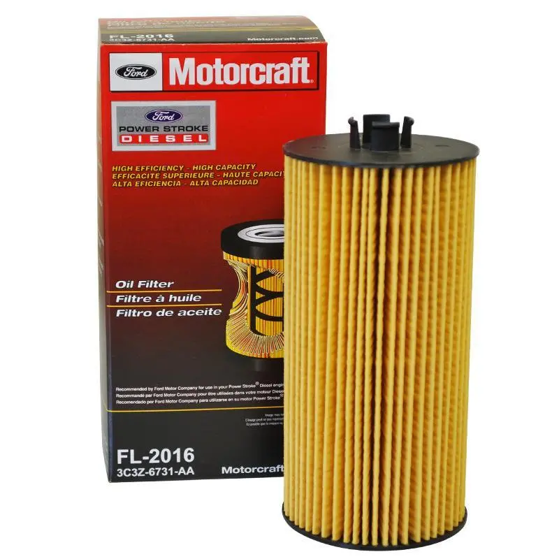 2003-2010 Powerstroke Motorcraft Oil Filter (Fl2016) 1