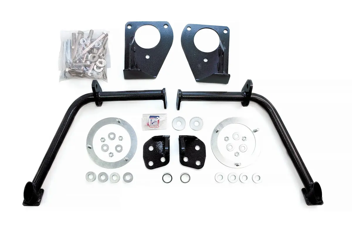 2003-2012 Cummins 4-6" Lift Dual Aux Shock Mounting Bracket (Bds122604) 1