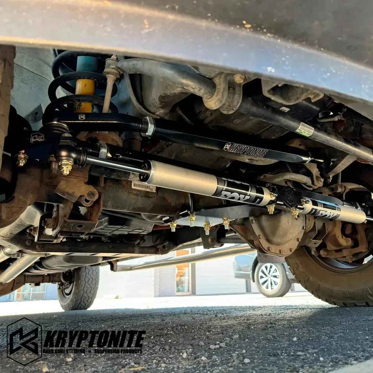 2003-2013 Cummins Death Grip Dual Steering Stabilizer Kit (Krdss03) 2