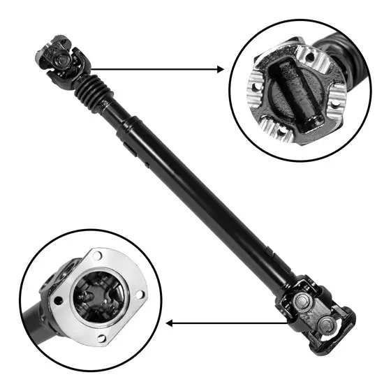 2003-2013 Cummins Front Driveshaft 36-1/4" Flange To Flange (Zds9538) 1