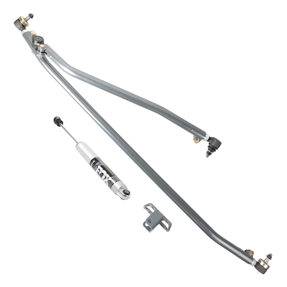2003-2013 Cummins Heavy Duty Steering Kit W/ Single Fox Ifp Steering Stabilizer (8525-11) 1