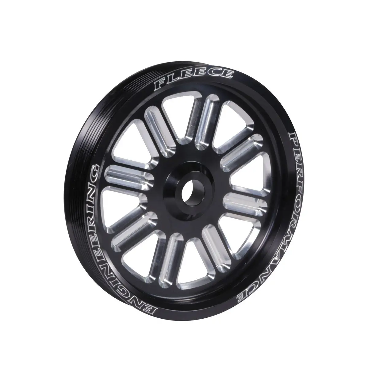 2003-2018 Cummins Dual Pump Spoke Pulley (Fpe-34211-Blk-Spk) 1