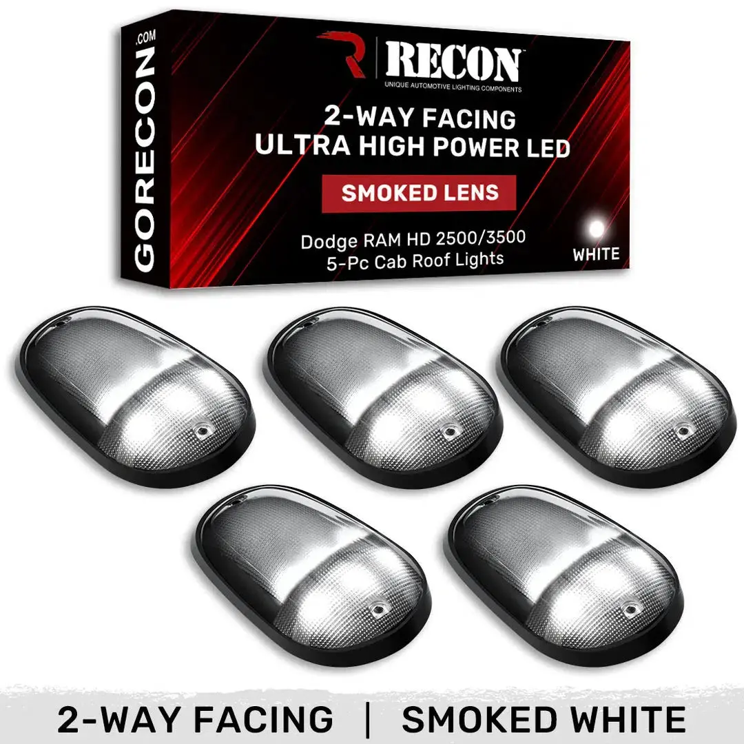 2003-2018 Cummins Led 2 Way Roof Light Set (264146Bkhpwh) 1
