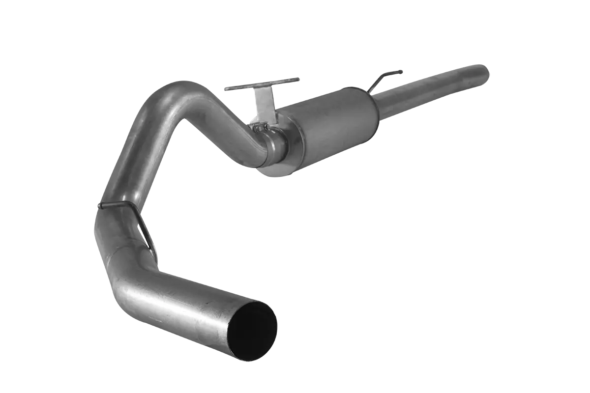 2003.5-2007 Powerstroke 4" Cat Back Exhaust System W/ Muffler (421108) 1