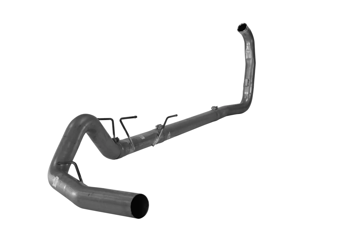 2003.5-2007 Powerstroke 4" Turbo Back Exhaust - No Muffler (421025 / 422021) 1