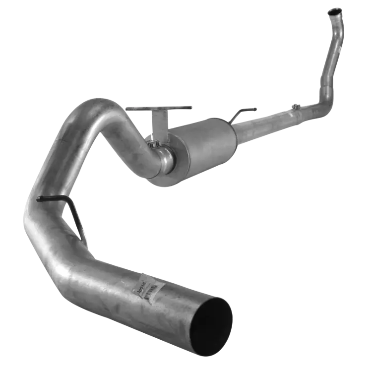 2003.5-2007 Powerstroke 4" Turbo Back Exhaust System W/ Muffler (421020) 1