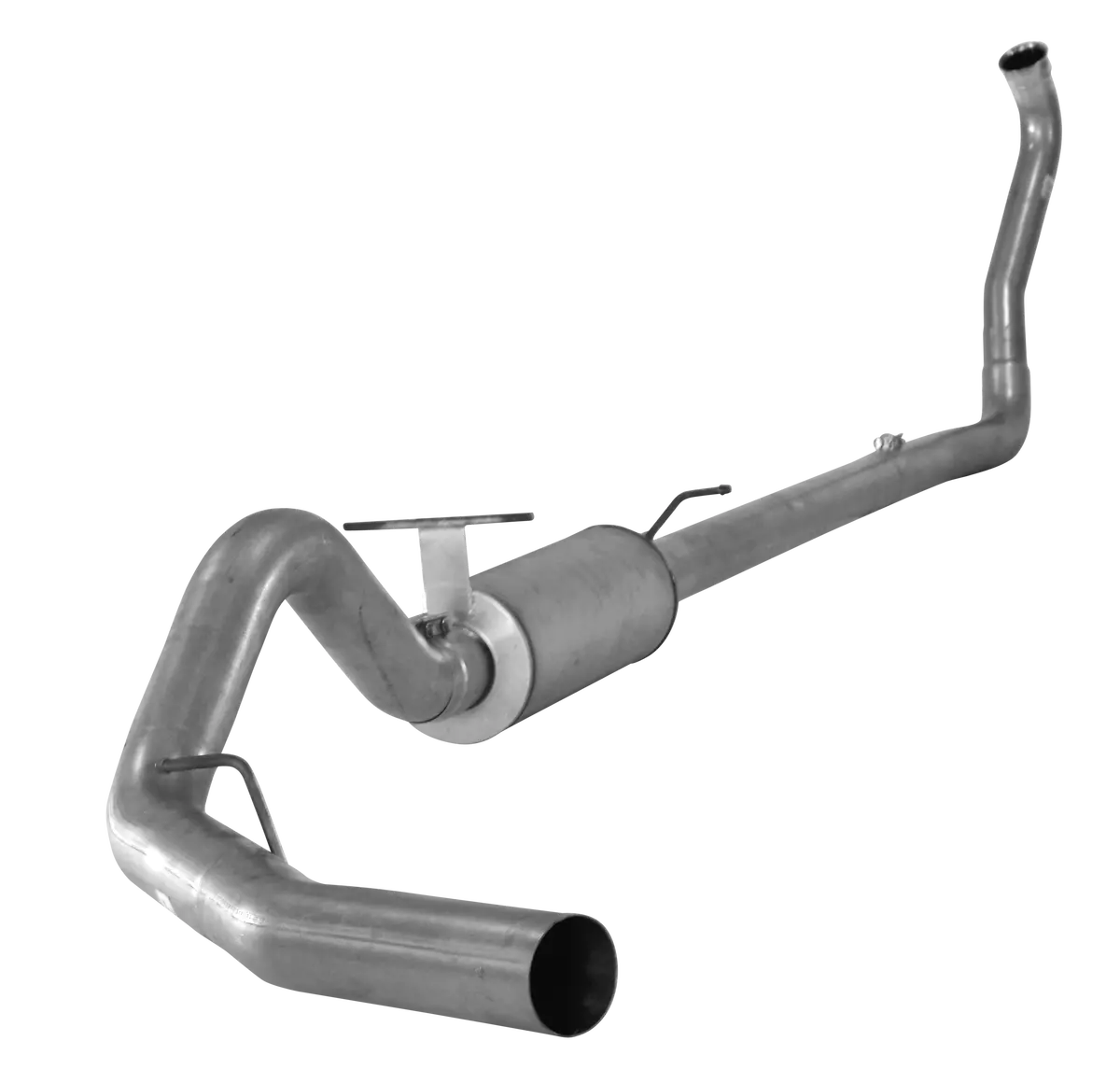 2003.5-2007 Powerstroke 4" Turbo Back Exhaust System W /  Muffler (521009) 1
