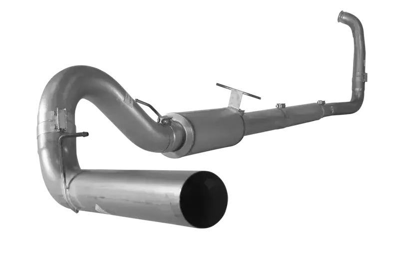 2003.5-2007 Powerstroke 5" Turbo Back Exhaust System W /  Muffler (521010 / 522008) 1