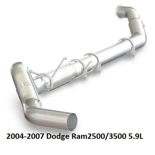 2004-2007 Cummins 5" P Series Turbo-Back Race Exhaust System W/ Muffler (S61160p) 1