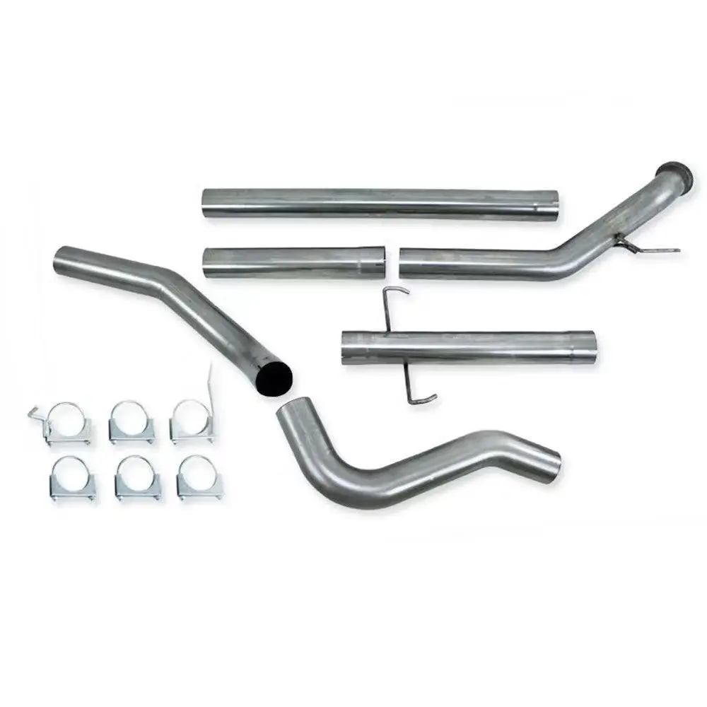 2004-2009 Cummins 4" Slm Series Turbo-Back Race Exhaust System - No Muffler (S6126slm) 2