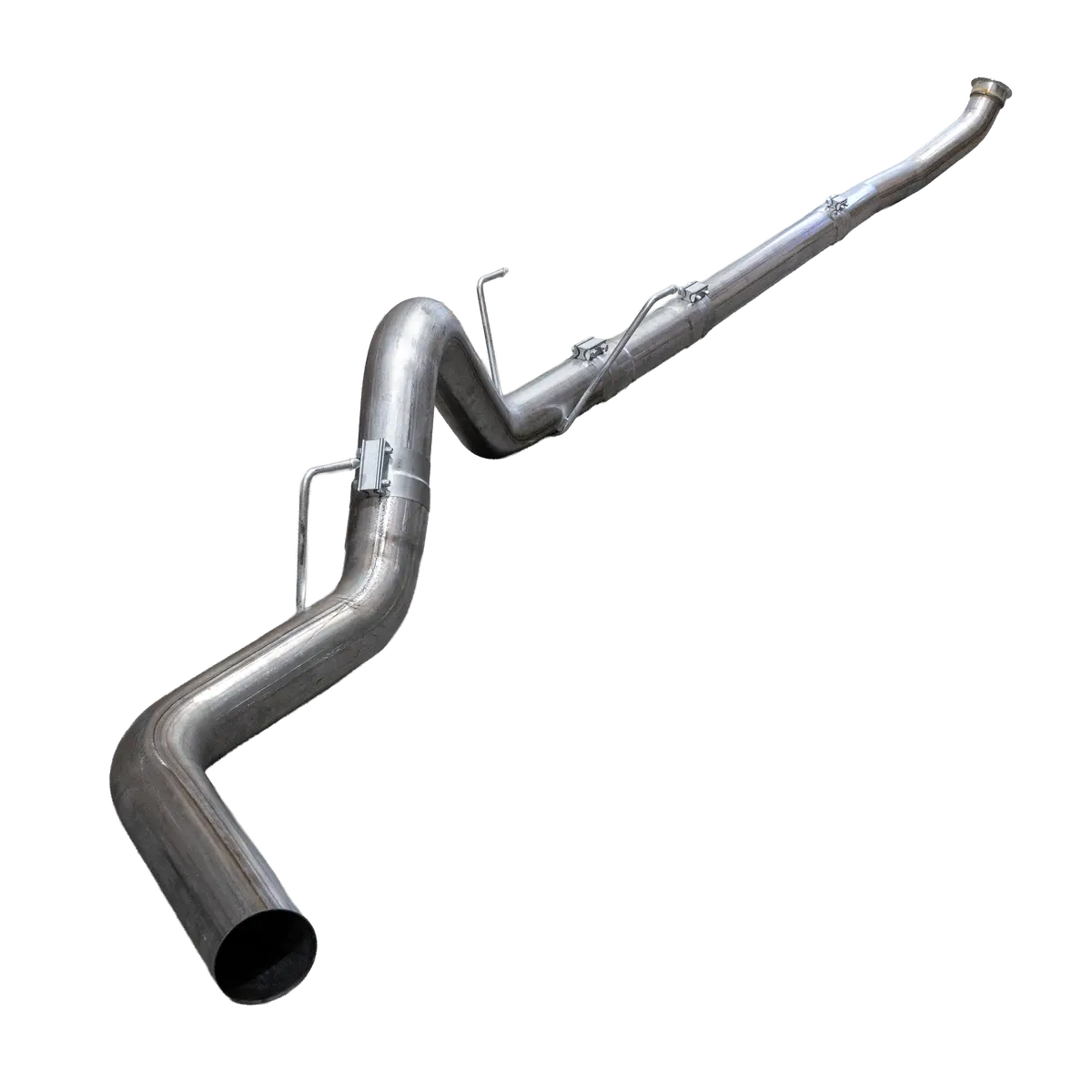 2004.5-2007 Cummins 4" Ss Turbo Back Exhaust System - No Muffler (Ddc-4D05) 1