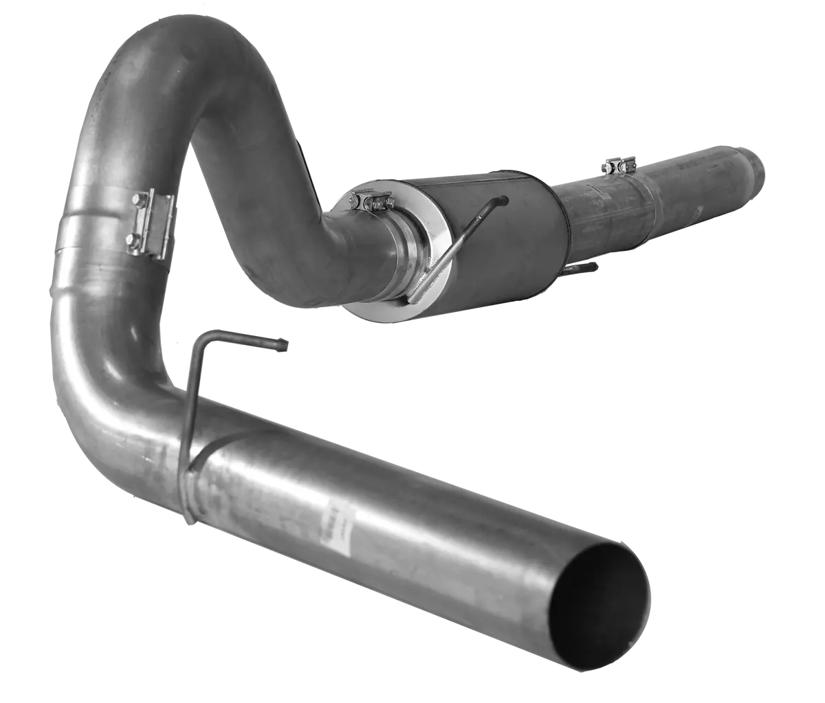 2004.5-2007 Cummins 5" Cat Back Exhaust W /  Muffler (511101 / 512116 ) 1
