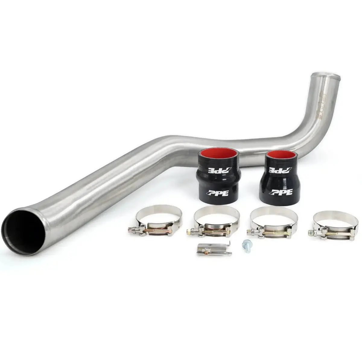 2004.5-2010 Duramax Hot Side Intercooler Charge Pipe 3" Stainless Steel (115022000) 1