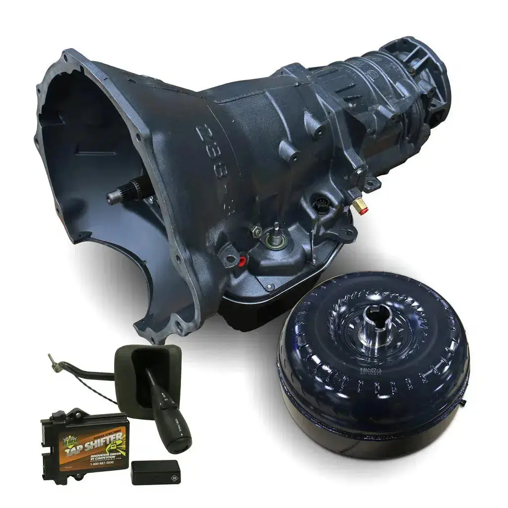2005-2007 Cummins Torquemaster 48Re Transmission & Converter W/ Tvv Stepper Motor W/ Tapshifter & Auxiliary Filter & Billet Input Package (4Wd) (1064234Bmt) 1
