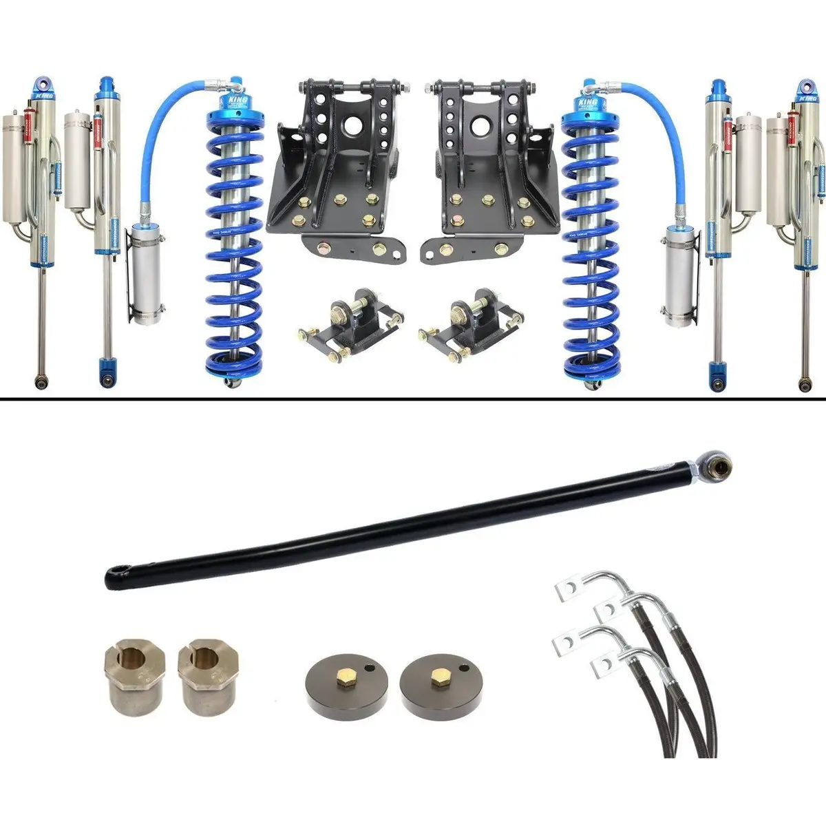 2005-2007 Powerstroke 2.5 Bypass King Coilover 4.5” Lift Kit (Cs-F45-Co25-Byp-05) 1