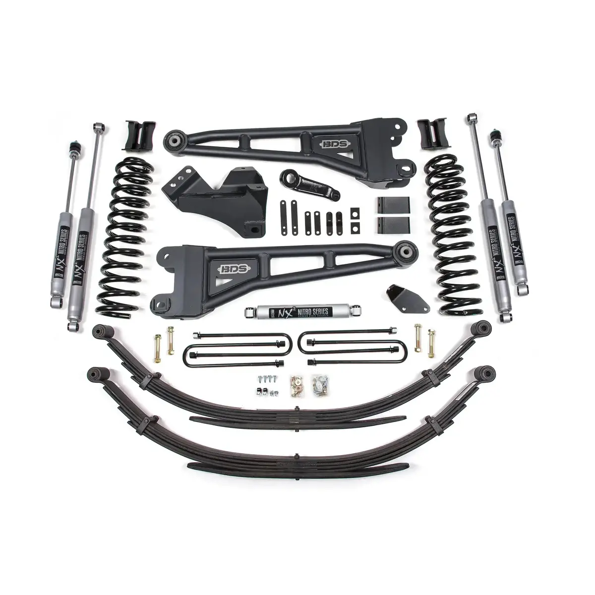 2005-2007 Powerstroke 4" Radius Arm Lift Kit (Bds1931h) 3